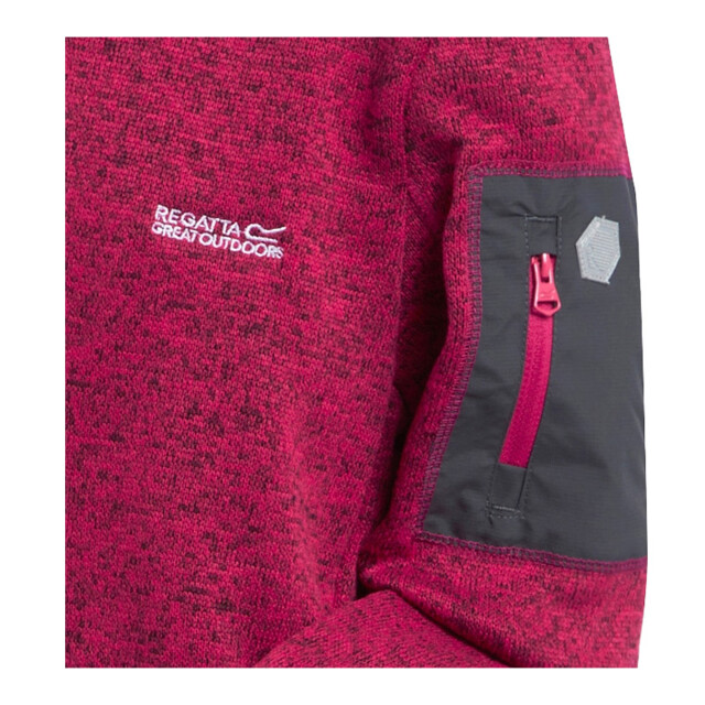 Regatta Kinder/kinder newhill fleece jas UTRG8902_pinkpotion large