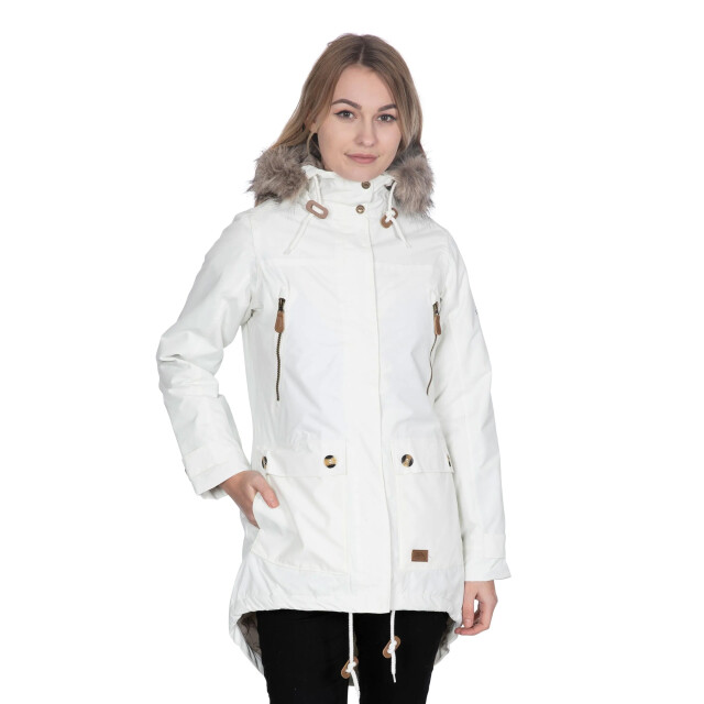 Trespass Dames clea waterbestendige gewatteerde jas UTTP3067_ghost large