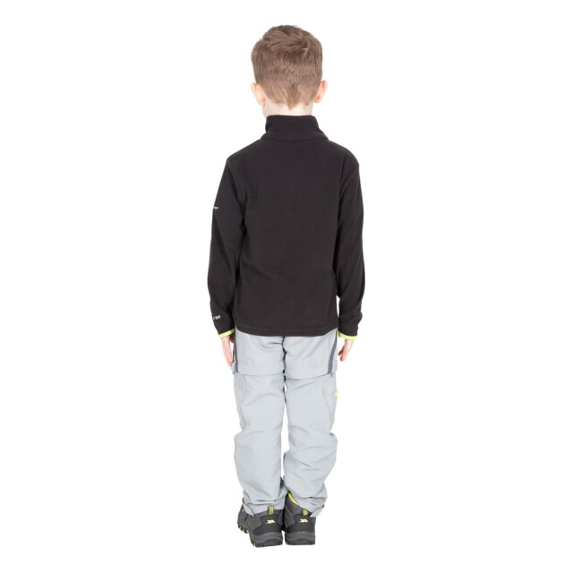 Trespass Jongens etto half zip fleece sweater UTTP3341_black large