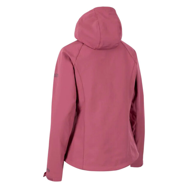 Trespass Dames bela ii waterbestendige softshell jas UTTP3440_rosetone large
