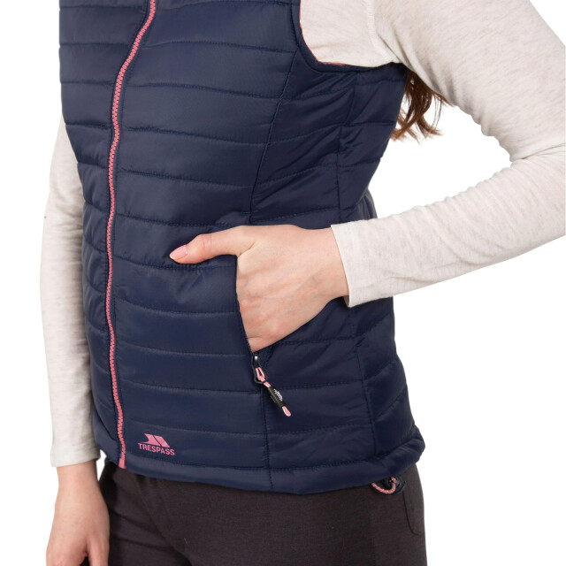 Trespass Dames aretha casual bodywarmer UTTP4390_navydustyrose large
