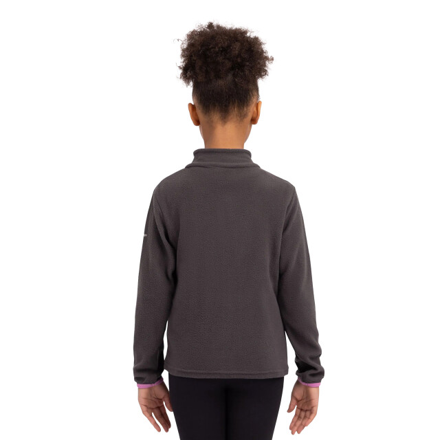 Trespass Kinderen/meisjes sybil micro fleece UTTP3740_darkgrey large