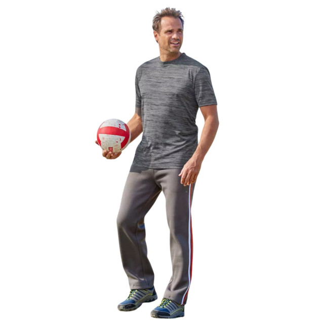 Atlas For Men Heren sportief t-shirt (pak van 3) UTAF1893_darkgreylightgreyred large