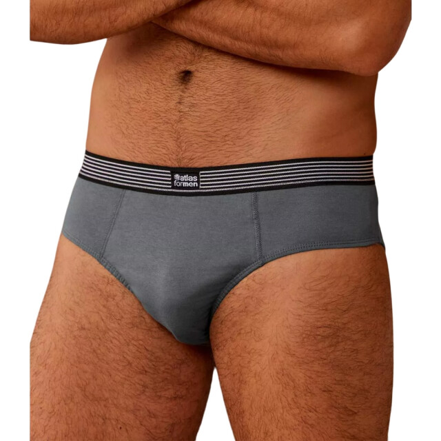 Atlas For Men Katoenen herenslip (set van 4) UTAF1939_anthraciteburgundyblackgrey large