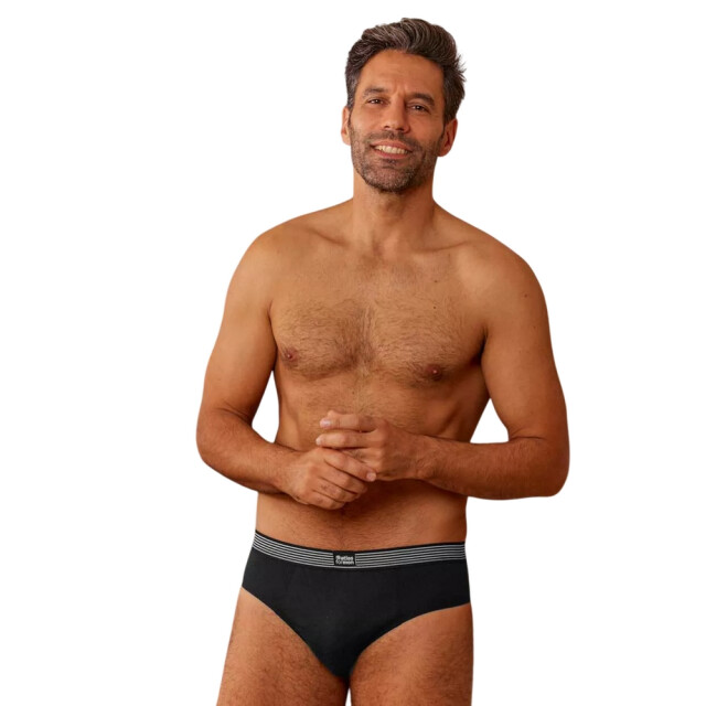 Atlas For Men Katoenen herenslip (set van 4) UTAF1939_anthraciteburgundyblackgrey large