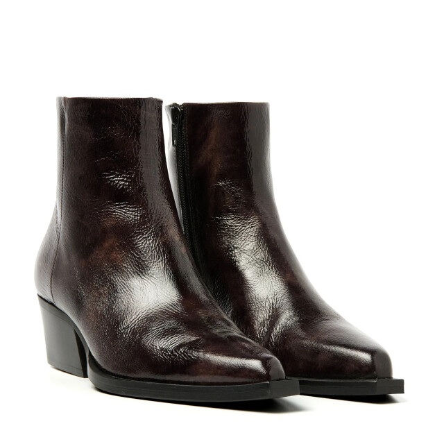 VIA VAI do cassidy lakleren laarzen enkellaars met hak dames 62142-02-217 large