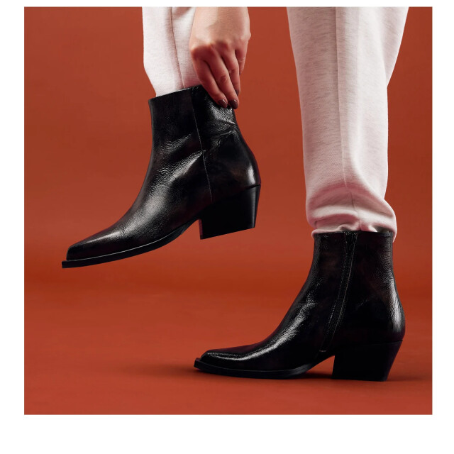 VIA VAI do cassidy lakleren laarzen enkellaars met hak dames 62142-02-217 large