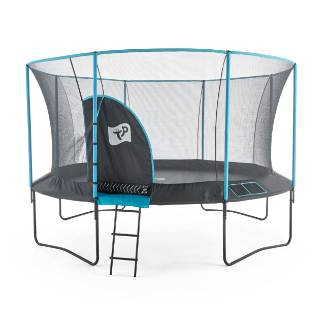 TP Toys Trampoline 427 cm genius 14 met veiligheidsnet zwart/ 3047997 large