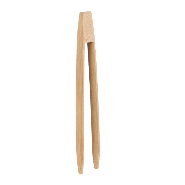 Casa di Elturo Bamboe serveertang – houten keukentang – 25 cm – duurzaam & milieuvriendelijk – 3066923 large