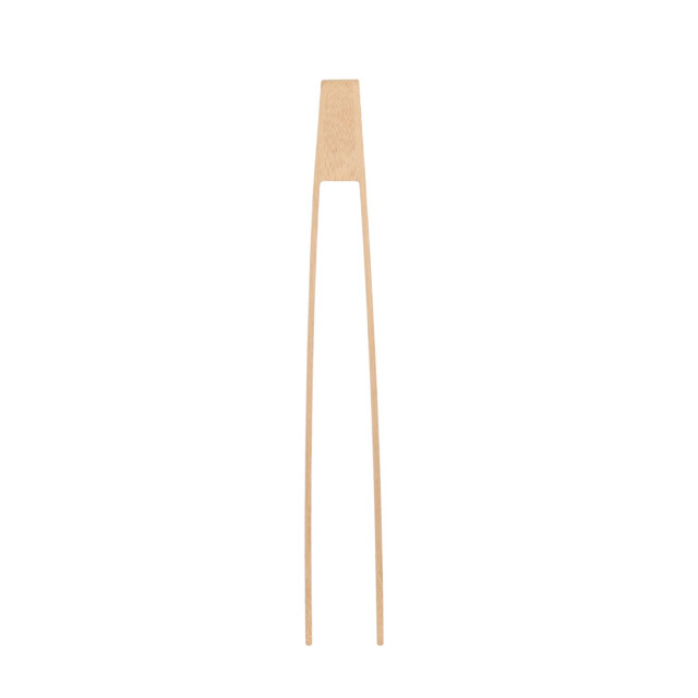Casa di Elturo Bamboe serveertang – houten keukentang – 25 cm – duurzaam & milieuvriendelijk – 3066923 large