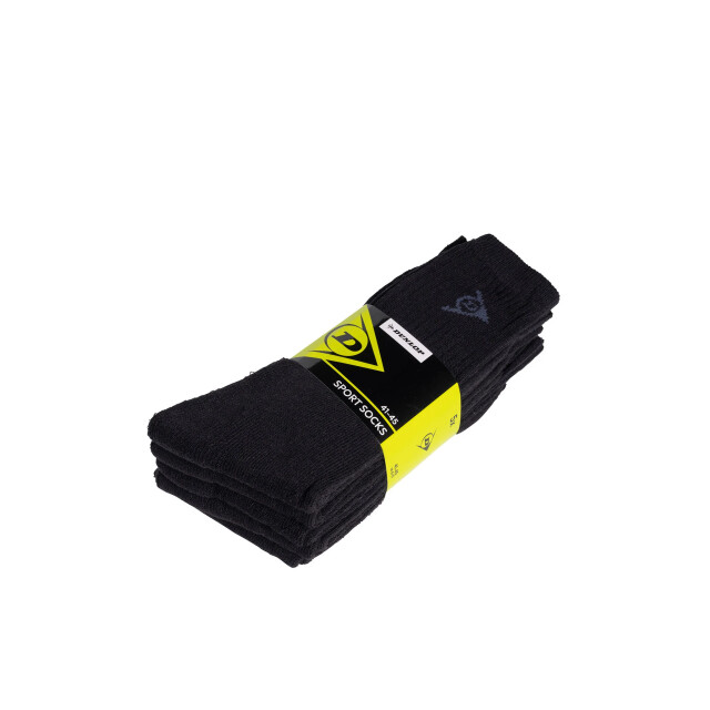 Dunlop Heren sportsok 5-pack DLP-ZCM0377-BLACK-41 large