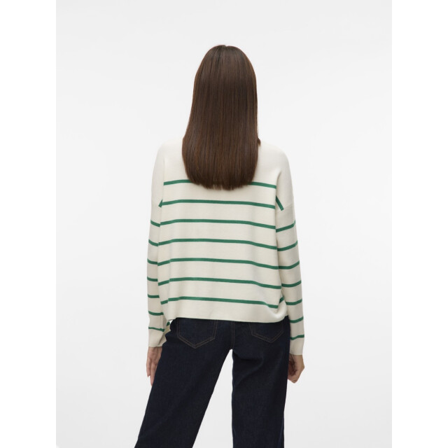 Vero Moda Vmaria bonjour ls o-neck pullover g ecru dessin 4219.08.0133 large