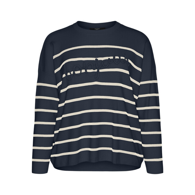 Vero Moda Vmaria bonjour ls o-neck pullover g dessin 4219.89.0299 large