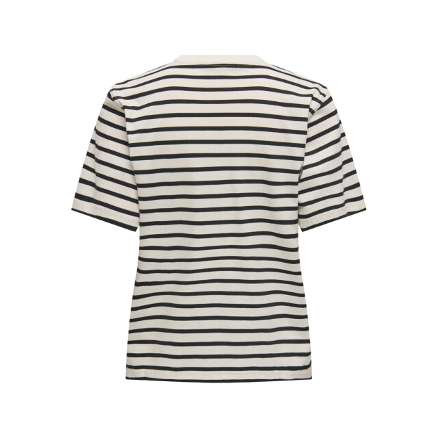 Only Onllivina ss stripe tee jrs noos ecru dessin 4339.08.0002 large