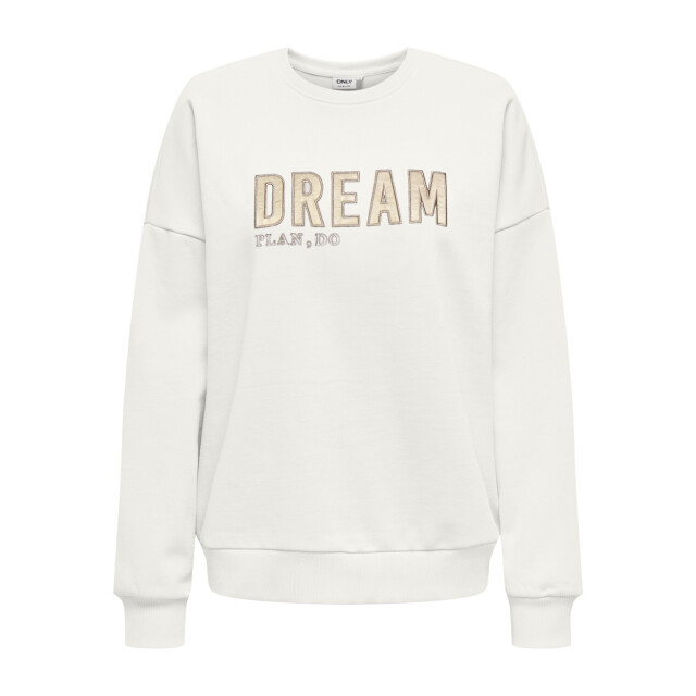 Only Onllilla ls satin o-neck cs swt off-white 4209.02.0007 large