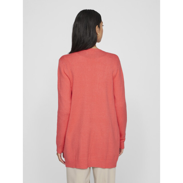Vila Viril open ls knit cardigan noos koraal 4249.42.0003 large