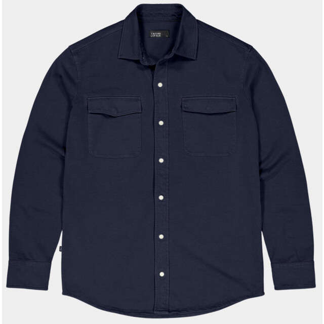 Butcher of Blue Overshirt finn pocket jersey overshirt m2514021/890 184857 large