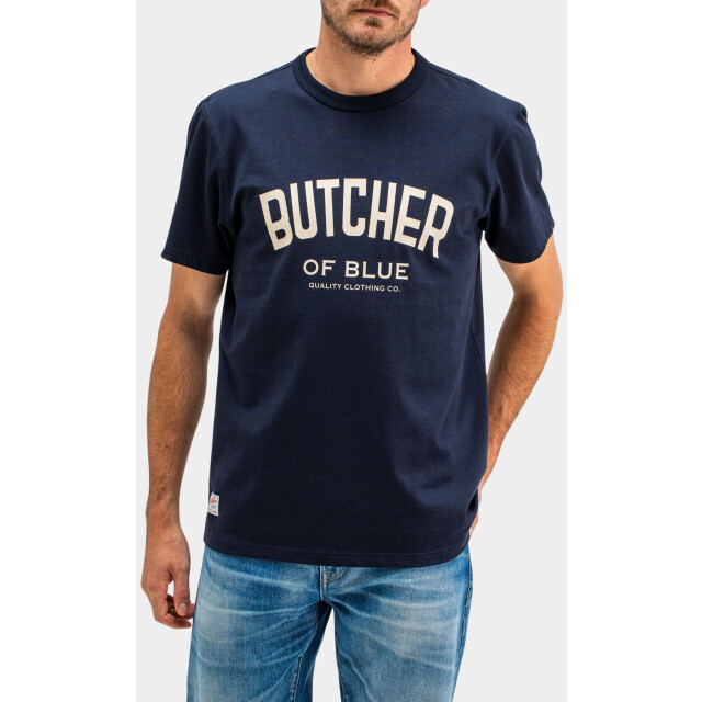 Butcher of Blue T-shirt korte mouw army college tee m2512010/890 184854 large