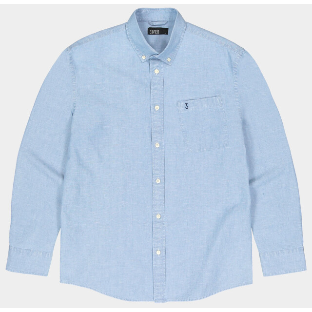 Butcher of Blue Casual hemd lange mouw aidan chambray shirt m2514035/836 184858 large