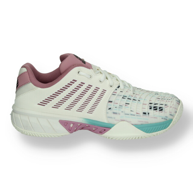 K-Swiss Express light 3 padelwht/lilas/pastelturq 98900966m K-SWISS EXPRESS LIGHT 3 PADELWHT/LILAS/PASTELTURQ 98900966m large