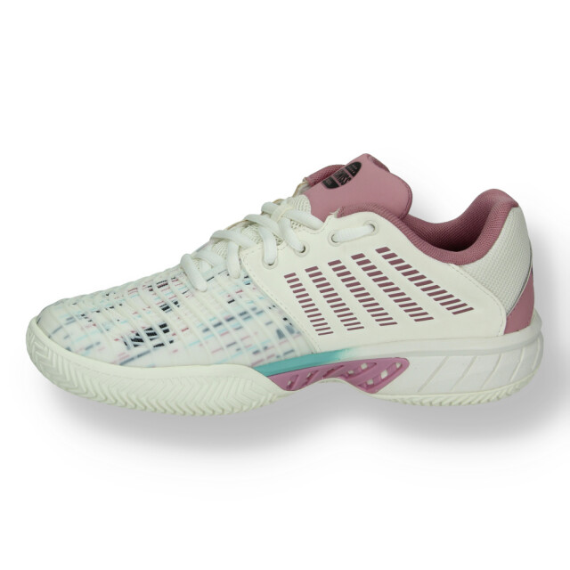 K-Swiss Express light 3 padelwht/lilas/pastelturq 98900966m K-SWISS EXPRESS LIGHT 3 PADELWHT/LILAS/PASTELTURQ 98900966m large