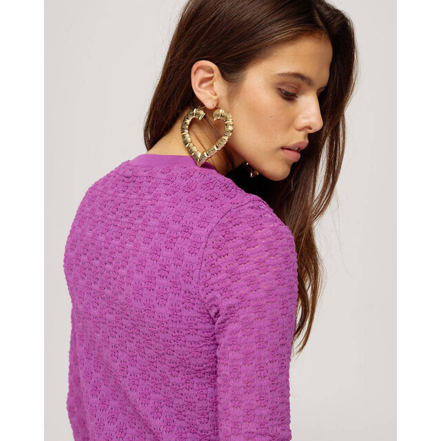 Harper & Yve Top lange mouw ss25p605 fenn Harper & Yve Top lange mouw SS25P605 FENN large