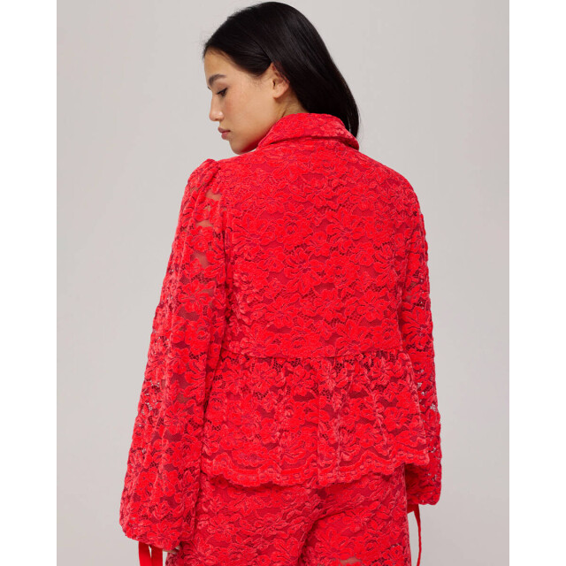 Harper & Yve Blouse lange mouw ss25p606 maral Harper & Yve Blouse lange mouw SS25P606 MARAL large