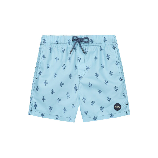 Shiwi Zomer zwembroek jongens hemels , koraal milo 2525104456 - 6713 - blue sky sketched coral large