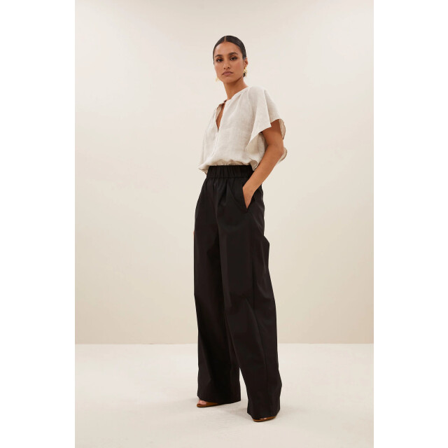 By-Bar Amsterdam 25118032 benji poplin pants 25118032 benji poplin pants large