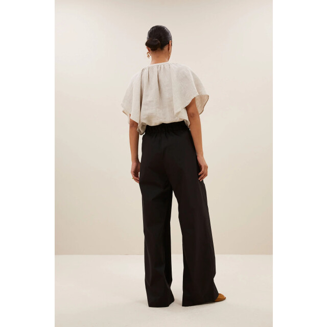 By-Bar Amsterdam 25118032 benji poplin pants 25118032 benji poplin pants large