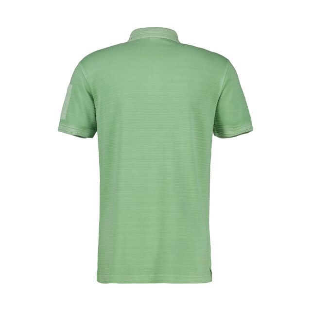 Lerros Heren polo 2533238 612 sage green Lerros Polo 2533238 612SageGreen large