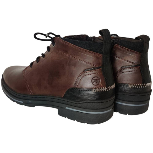 Poelman Lpbrut hoge veterschoen LPBRUT large