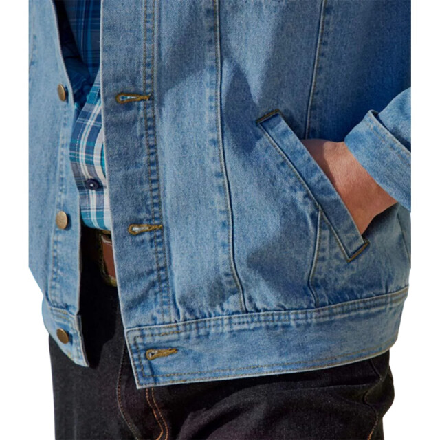 Atlas For Men Heren denim jasje UTAF1885_blue large