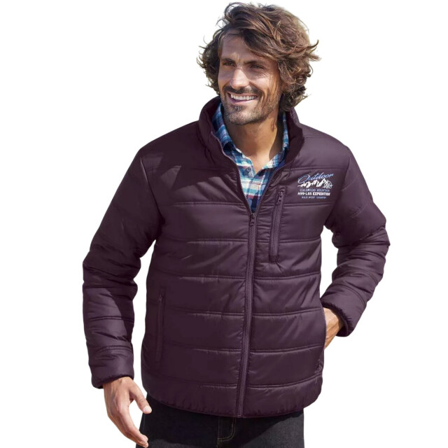 Atlas For Men Lichtgewicht herenpufferjack UTAF1896_burgundy large
