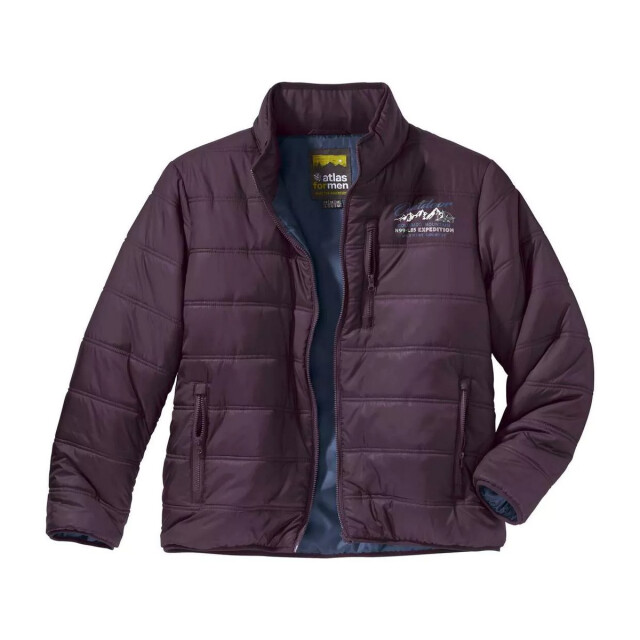 Atlas For Men Lichtgewicht herenpufferjack UTAF1896_burgundy large