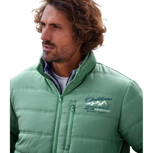 Atlas For Men Lichtgewicht herenpufferjack UTAF1896_green large