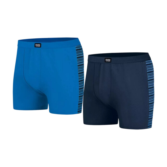 Atlas For Men Boxershorts met patroon voor heren (set van 2) UTAF1989_bluenavyblue large