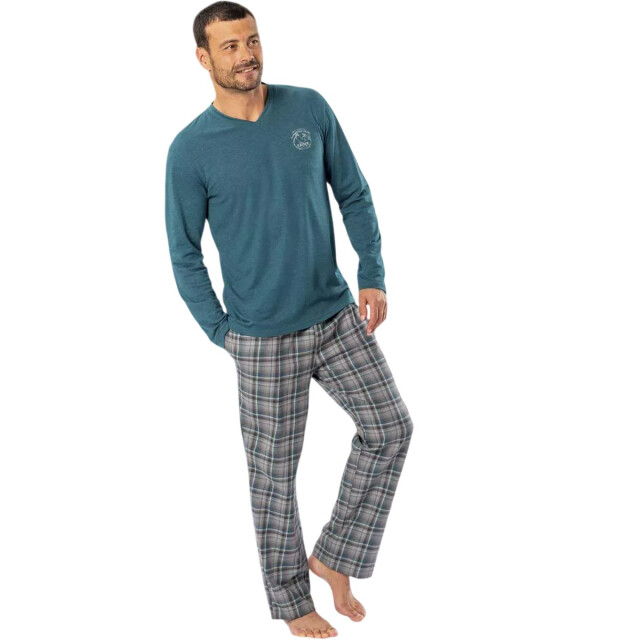 Atlas For Men Winter pyjama set heren UTAF1888_bluegrey large