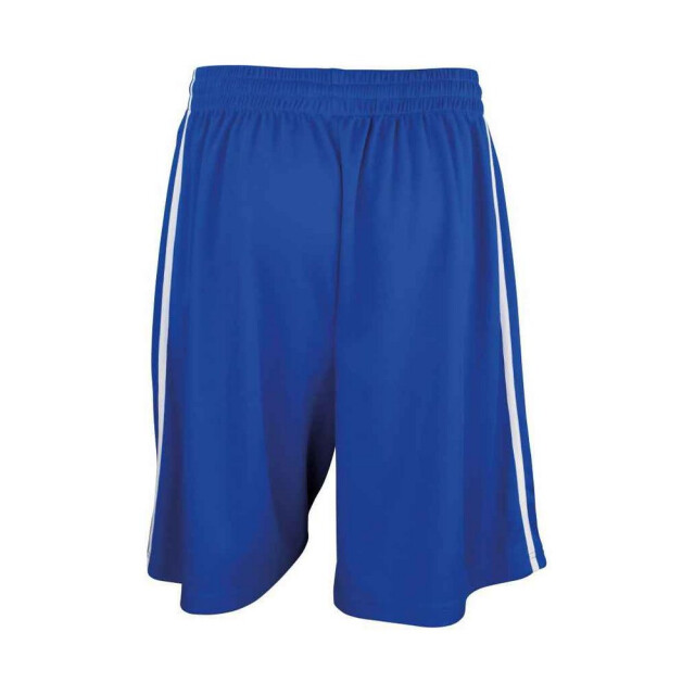 Spiro Impact Heren quick dry basketbal shorts UTLT2934_royalbluewhite large