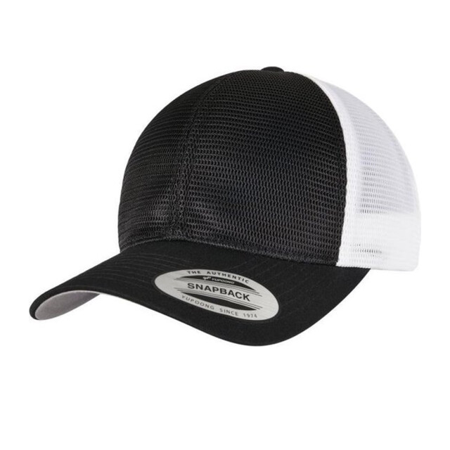 Flexfit 360 tweekleurige omnimesh cap UTLT2918_blackwhite large