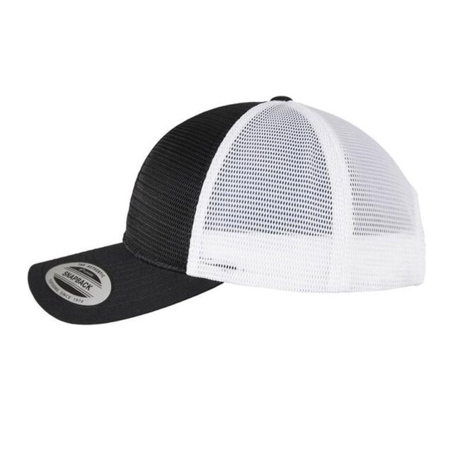Flexfit 360 tweekleurige omnimesh cap UTLT2918_blackwhite large