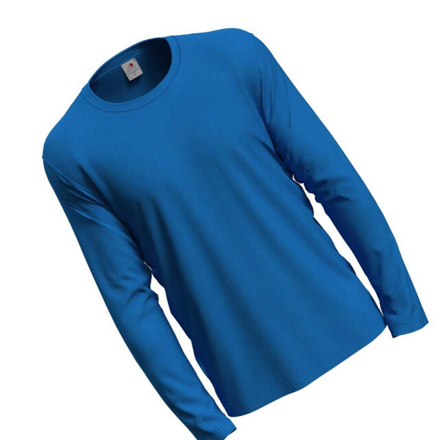 Stedman Stars Heren klassiek t-shirt met lange mouwen UTLT3077_brightroyal large