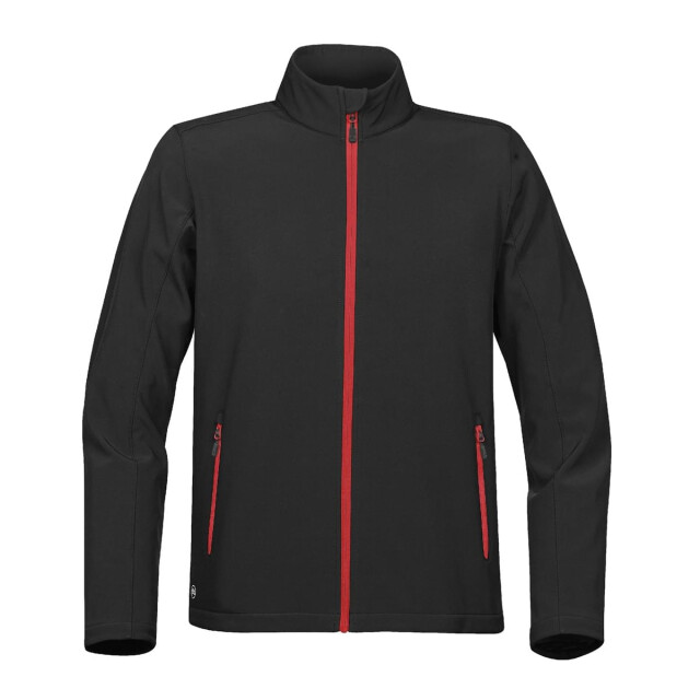 Stormtech Heren orbiter soft shell jas UTLT4646_blackbrightred large