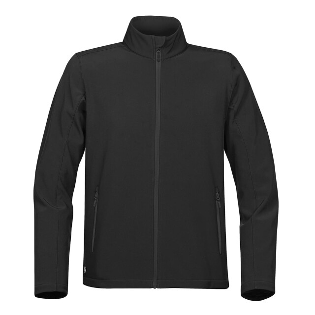 Stormtech Heren orbiter soft shell jas UTLT4646_blackcarbon large