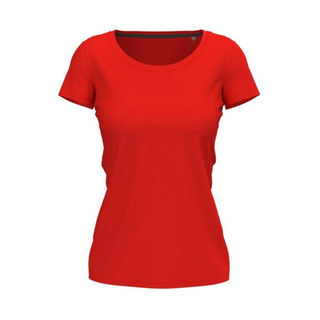 Stedman Stars Dames stretch t-shirt UTLT3594_scarletred large
