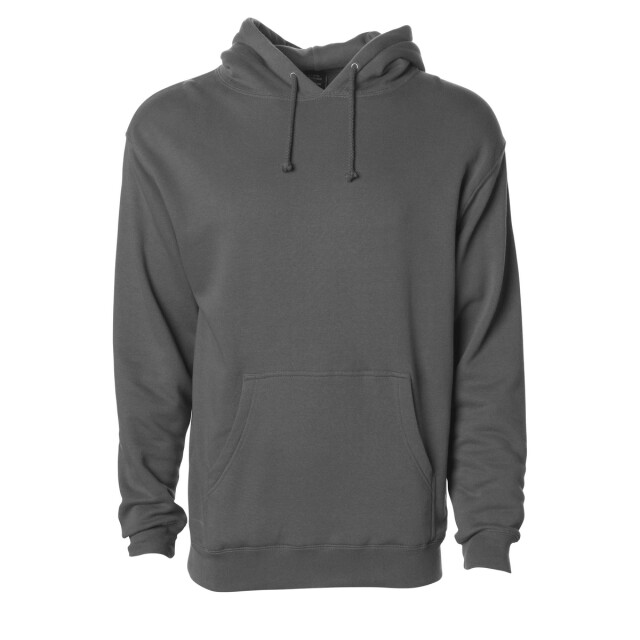 Independent Heren zwaargewicht pull over hoodie UTLT3868_charcoalheather large