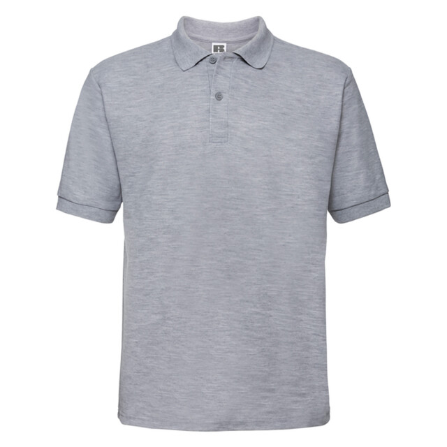 Russell Athletic Heren klassiek polycotton poloshirt UTLT4652_lightoxfordheather large