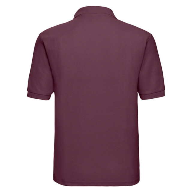 Russell Athletic Heren klassiek polycotton poloshirt UTLT4652_burgundy large