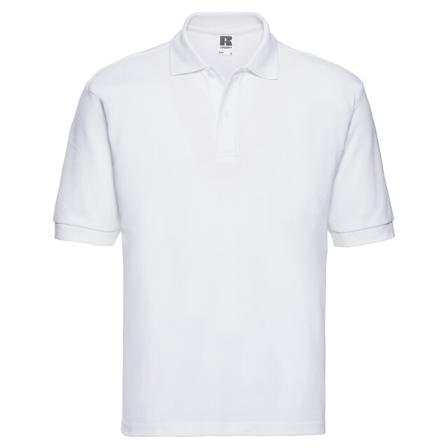 Russell Athletic Heren klassiek polycotton poloshirt UTLT4652_white large