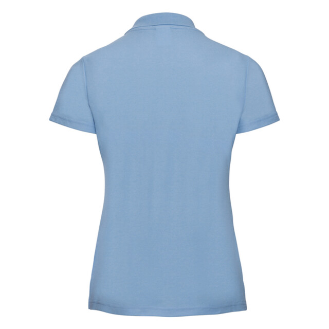 Russell Athletic Dames klassiek polycotton poloshirt UTLT4667_sky large